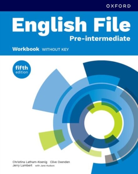 English File, 5th Edition Pre-Intermediate Workbook without Key