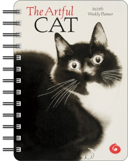 The Artful Cat 2026 Weekly Planner Calendar