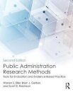 Public Administration Research Methods: Tools for Evaluation and Evidence-Based Practice