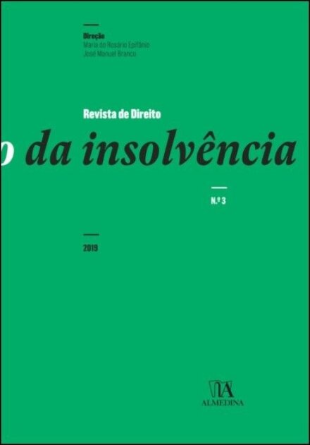 Revista de Direito da Insolvência n.º 3 (2019)