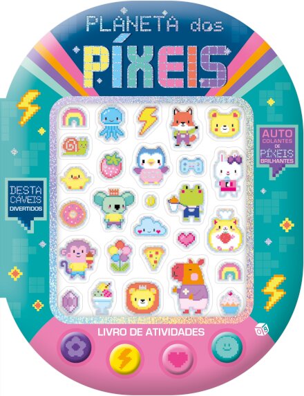 Planeta Dos Pixéis-Livro Ativ. Com Oferta De Autocolantes