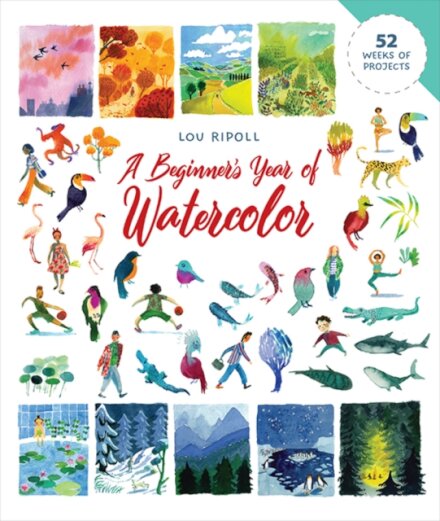 A Beginner's Year of Watercolor