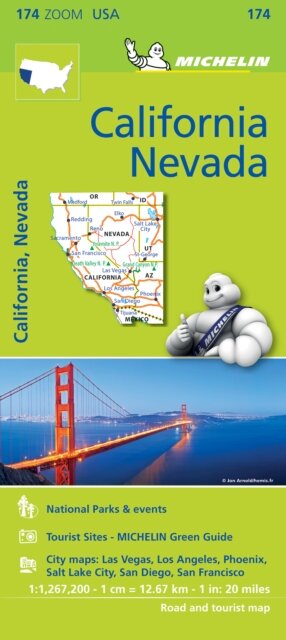 California Nevada - Zoom Map 174