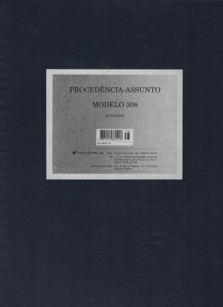 Procedência-Assunto Mod.308