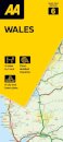 AA Road Map Wales