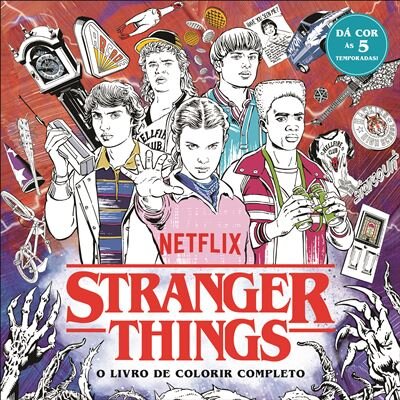 Stranger Things: O Livro De Colorir Completo