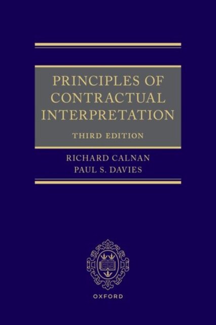 Principles of Contractual Interpretation