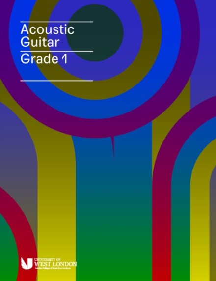 London College of Music Acoustic Guitar Handbook Grade 1 from 2019