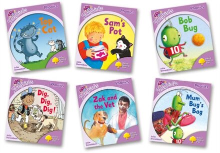 Oxford Reading Tree - Songbirds Phonics Level 1+ Books Mixed Pack of 6