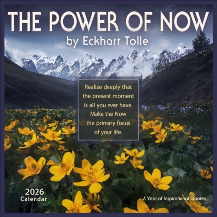 The Power of Now 2026 Wall Calendar