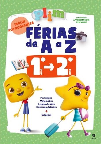 PLIM! Férias de A a Z - 1.º > 2.º ano 2023