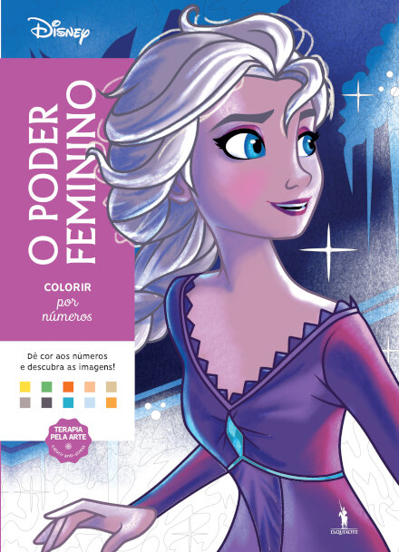 Colorir Por Números 001: O Poder Feminino