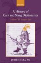 A History Of Cant And Slang Dicti.