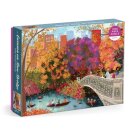 Joy Laforme Autumn on Bow Bridge 1000 Piece Puzzle