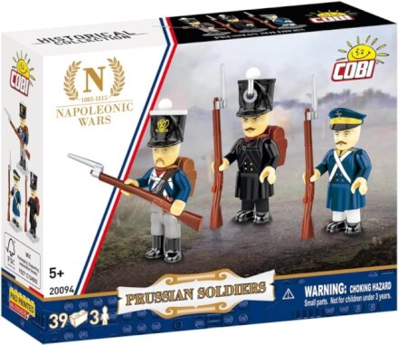39 PCS HC NW /20094/ 3 FIGURINES SET (PRUSIAN)