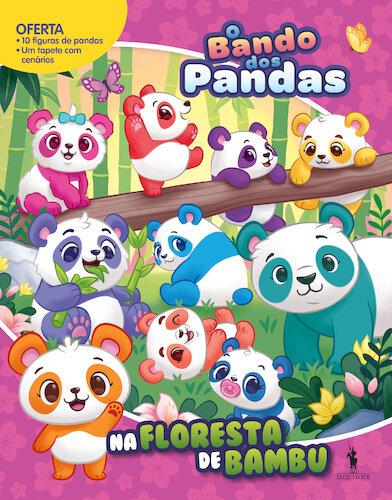 Busy Book O bando dos pandas - Na floresta de Bambu