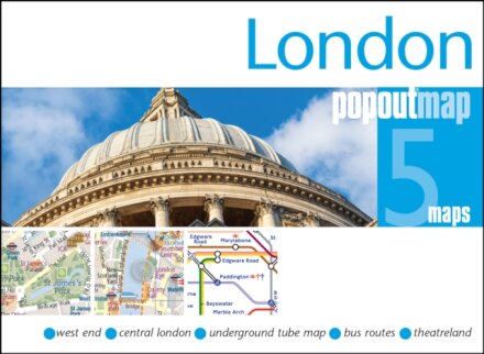 London Double Popout Map