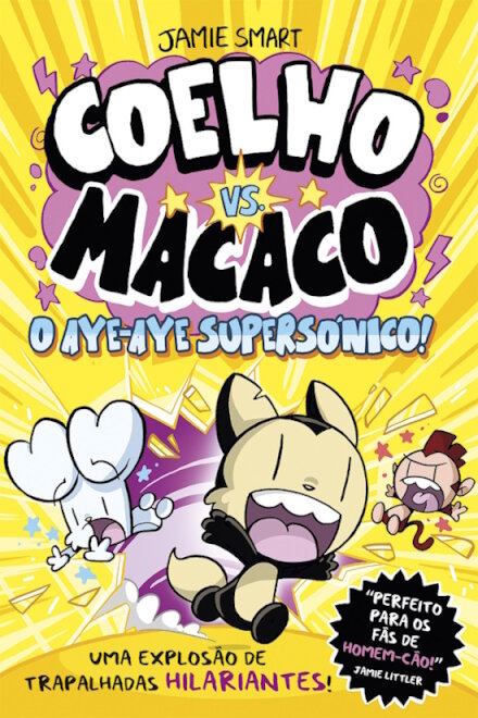 Coelho vs. Macaco - O Aye-aye Supersónico! - Livro 4