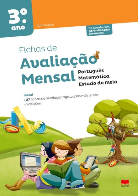 Fichas de avaliação Mundo da Carochinha 3º Ano