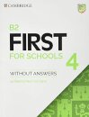 B2 First for Schools 4 Student's Book without Answers