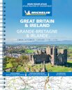 Great Britain & Ireland Main Roads Atlas (A4-Spiral, English-French) 2025