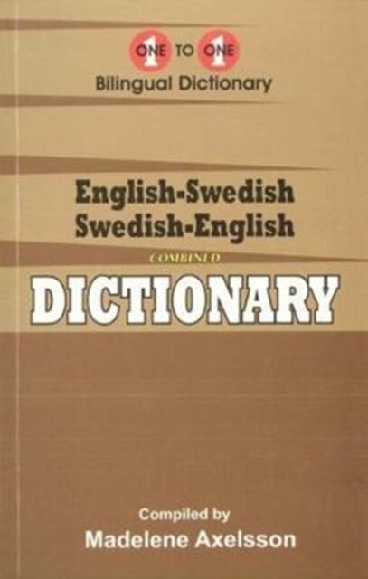 English-Swedish & Swedish-English One-to-One Dictionary