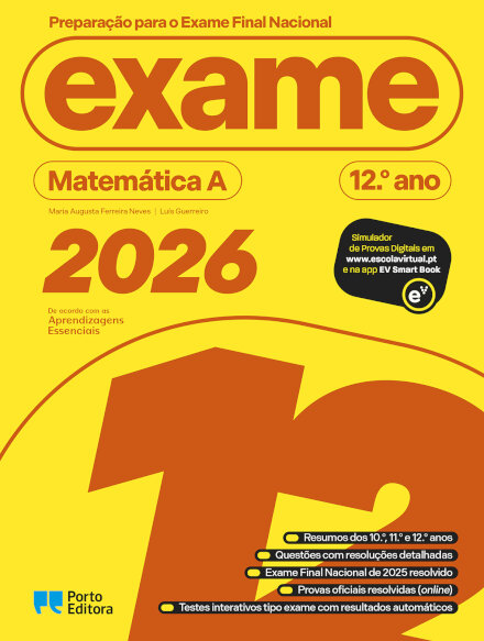 Preparação para o Exame Final Nacional 2026 - Matemática A - 12.º ano