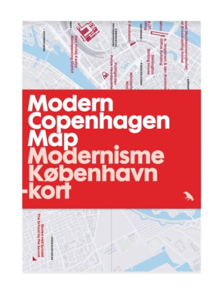 Modern Copenhagen Map / Modernisme København -kort