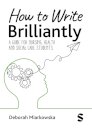 How to Write Brilliantly