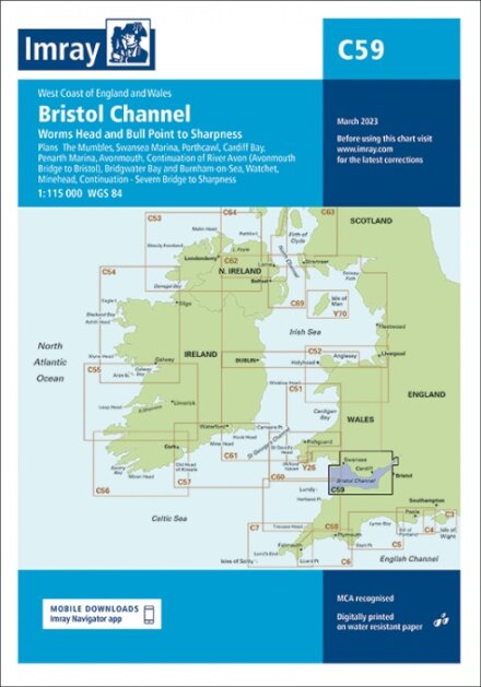 Imray Chart C59 : Bristol Channel : 59