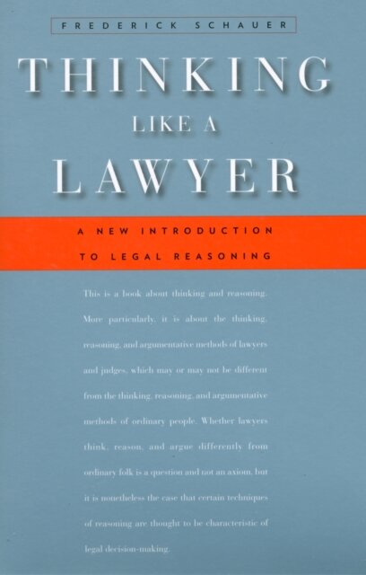 Thinking Like a Lawyer
