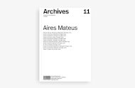 Archives 11. Aires Mateus