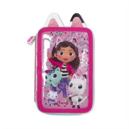GABBYS DOLLHOUSE FILLED DOUBLE PENCIL CASE