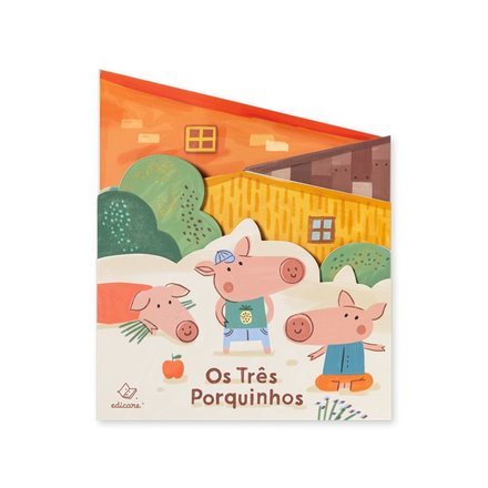 Os Três Porquinhos – Livro Acordeão