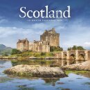 Scotland Square Wall Sunday Start Calend