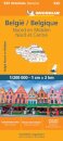 Belgium North & Central - Michelin Regional Map 533