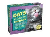 Cats Are Cheaper Than Therapy 2026 Day-to-Day Calendar