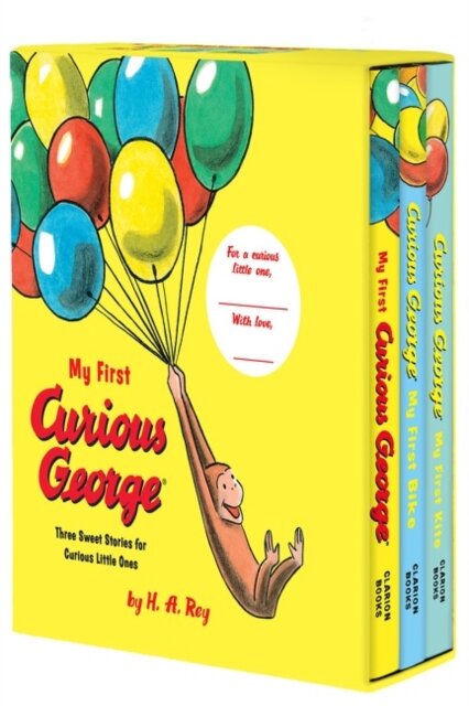 My First Curious George 3-Book Box Set : My First Curious George, Curious George: My First Bike, Curious George: My First Kite