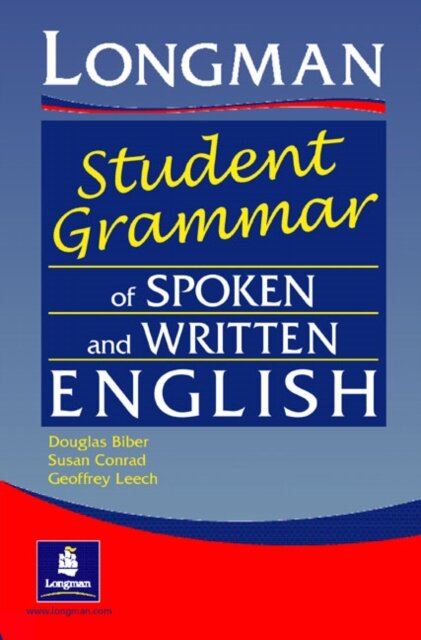 Longman'S Student Grammar Of Spoken & Written English Paper