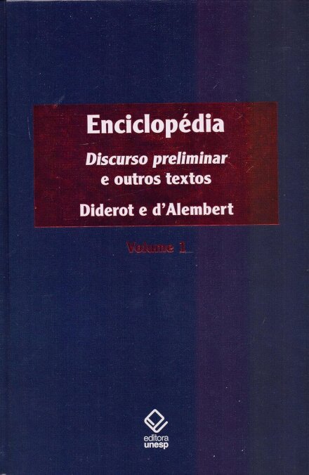 Enciclopédia V.01 Discurso Preliminar E Outros Textos