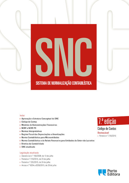 SNC - Sistema de Normalização Contabilística  7.ª Edição