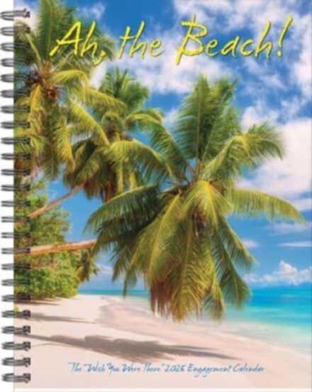 Ah, the Beach! 2025 6.5 X 8.5 Engagement Calendar