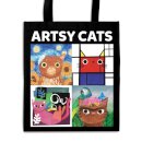 Artsy Cats Reusable Shopping Bag