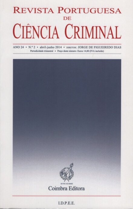 Revista Portuguesa De Ciencia Crimi