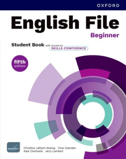 English File, 5th Edition Beginner Student's Book with Skills Confidence