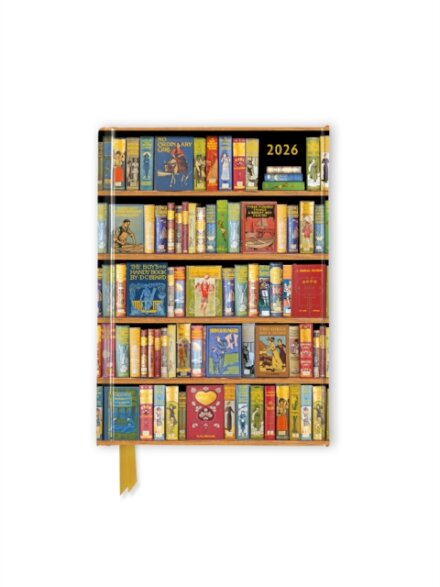 Bodleian Libraries: Bookshelves 2026 Luxury Pocket Diary Planner - Week to View