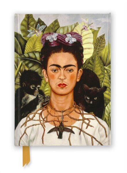 Frida Kahlo: Self Portrait with Thorn Necklace and Hummingbird (Foiled Journal)