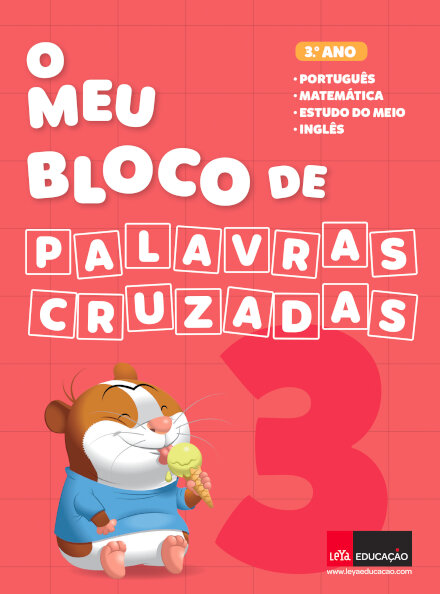 O Meu Bloco de palavras cruzadas 3.º ano