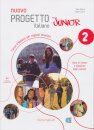 Nuovo Progetto italiano Junior 2 - Libro di classe e Quaderno degli esercizi + audio + video - 176 pages