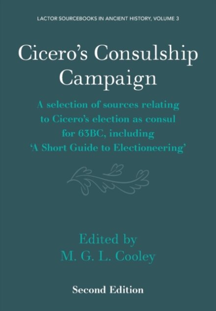 Cicero's Consulship Campaign